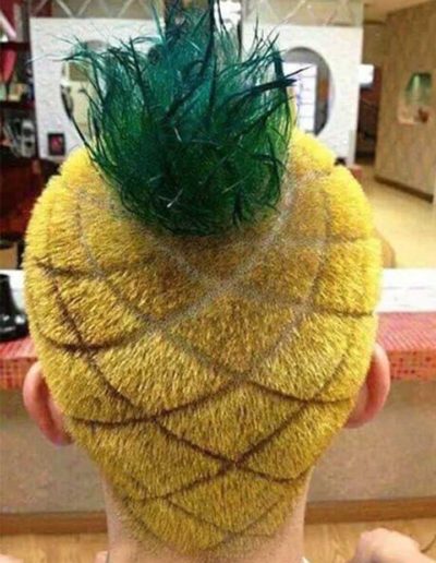 Hairstylist parrucchieri a Caluso La Folta Chioma - capelli a forma di ananas